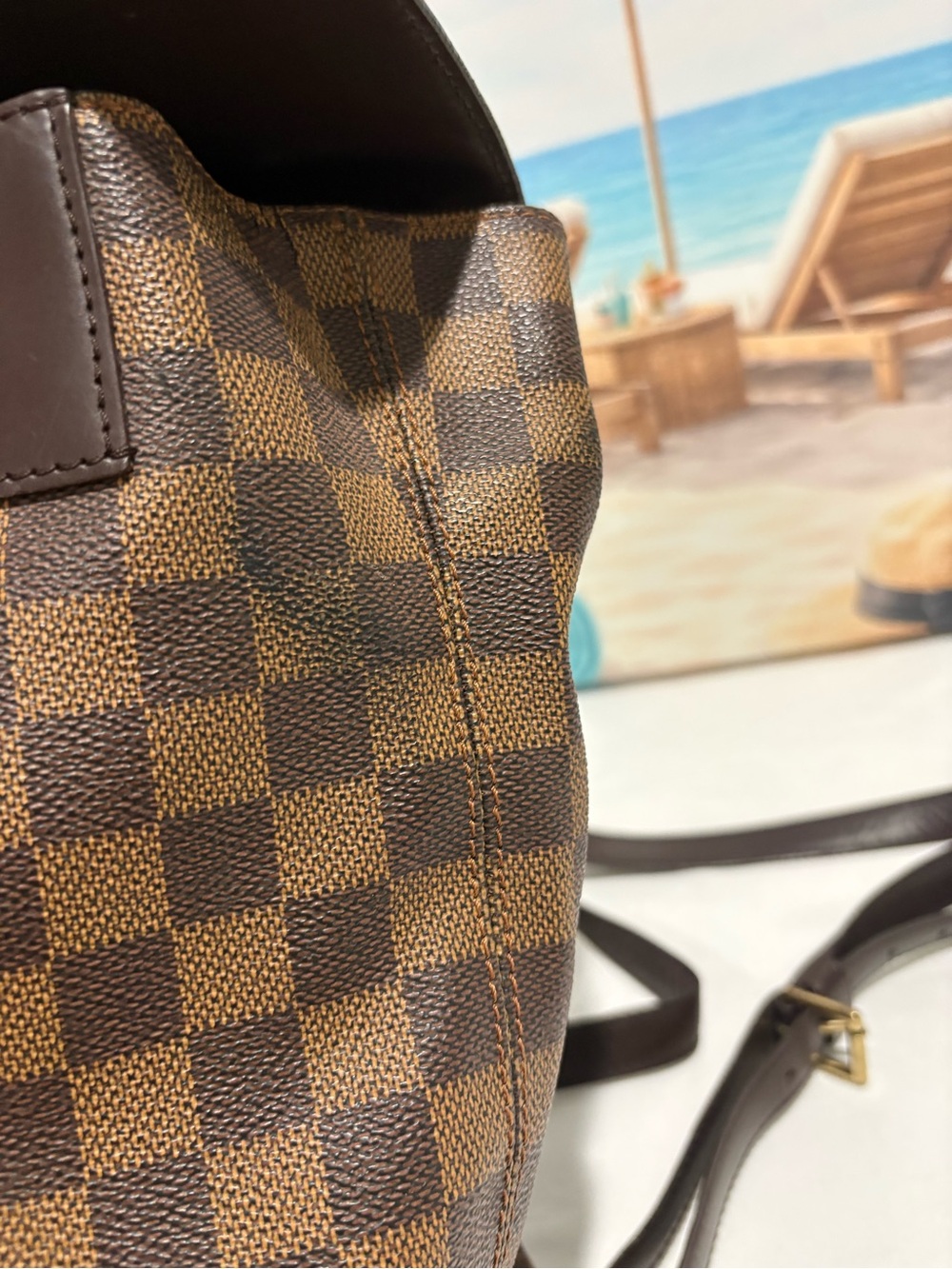 Authentic Louis Vuitton Soho Backpack w/ certificate - Picture 11 of 16